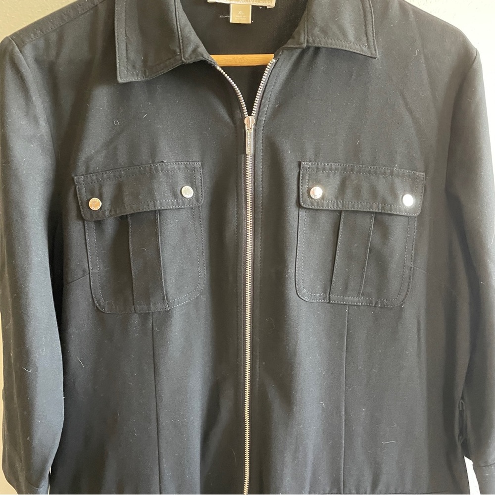 Michael Michael Kors Black Solid Work Shift Dress… - image 4